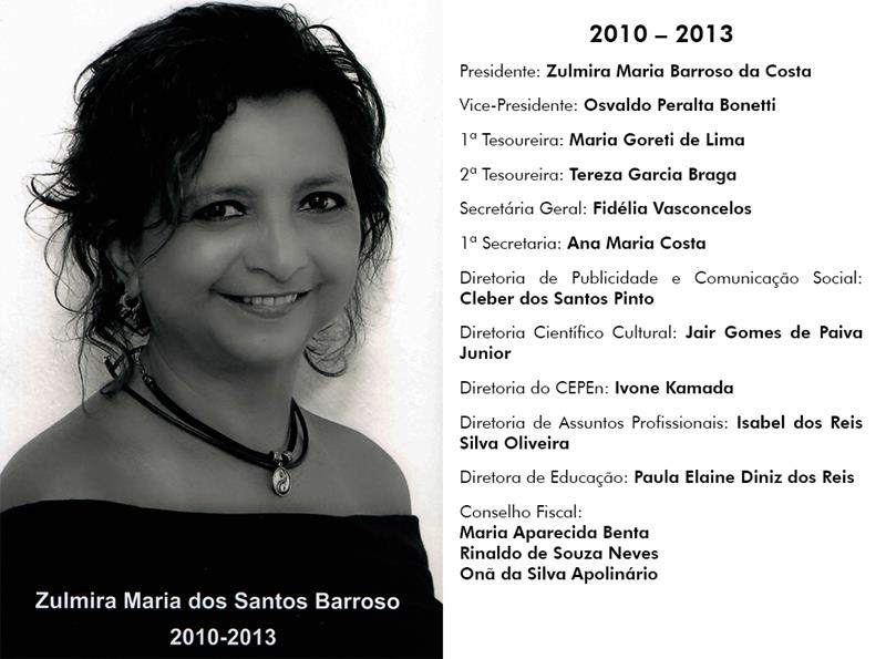 Zulmira Maria dos Santos Barroso | 2010 - 2013